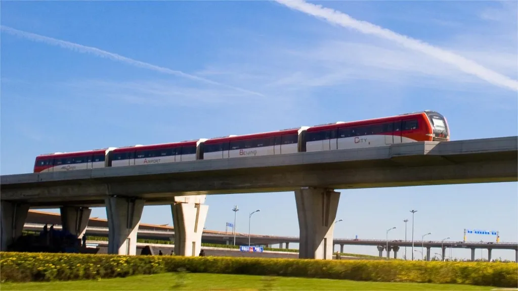 Trenes exprés en los aeropuertos de Pekín