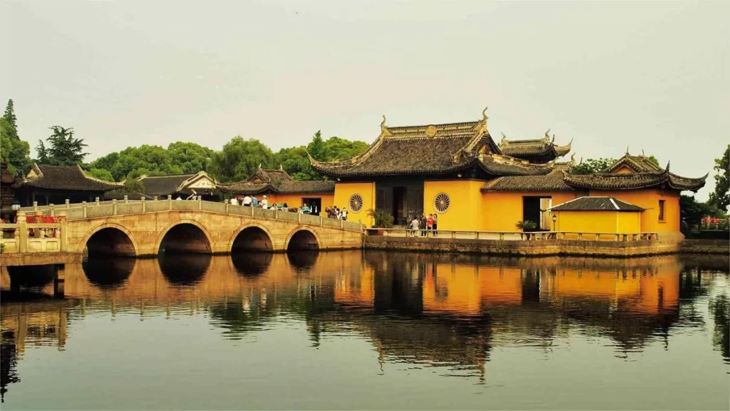 Como chegar a Zhouzhuang a partir de Suzhou