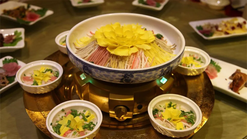 Banquet de l'eau à Luoyang