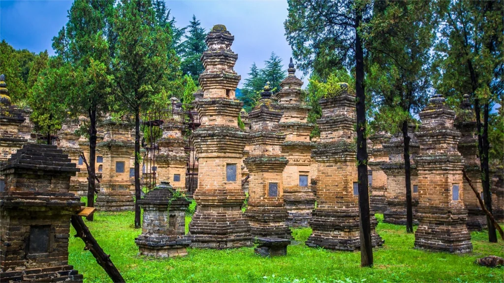 Forêt de pagodes au temple de Shaolin - Origine et points forts