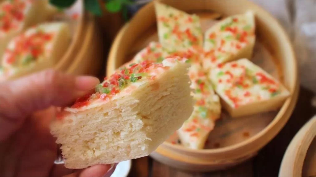 Bolo de óleo de mil camadas - um petisco tradicional em Yangzhou