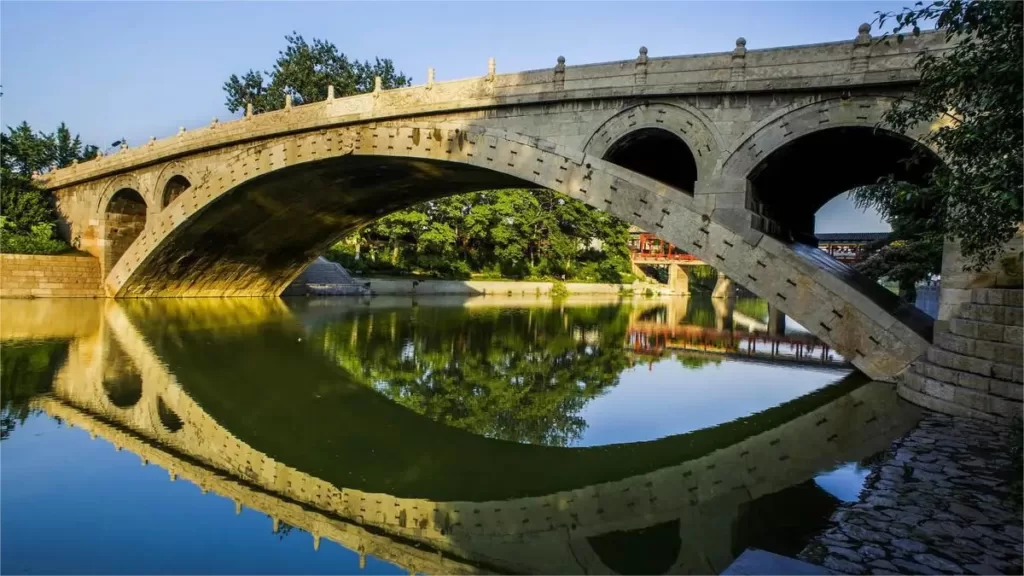 Puente de Anji, Condado de Zhao - Ubicación, datos y puntos destacados