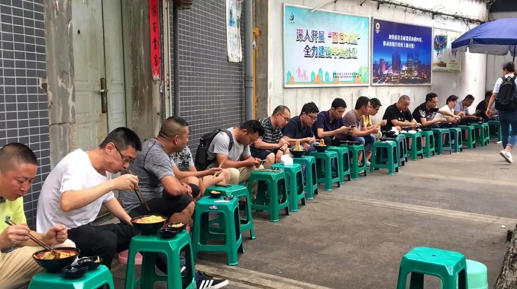 Ban Deng Noodles - Uma cena única em Chongqing e Sichuan