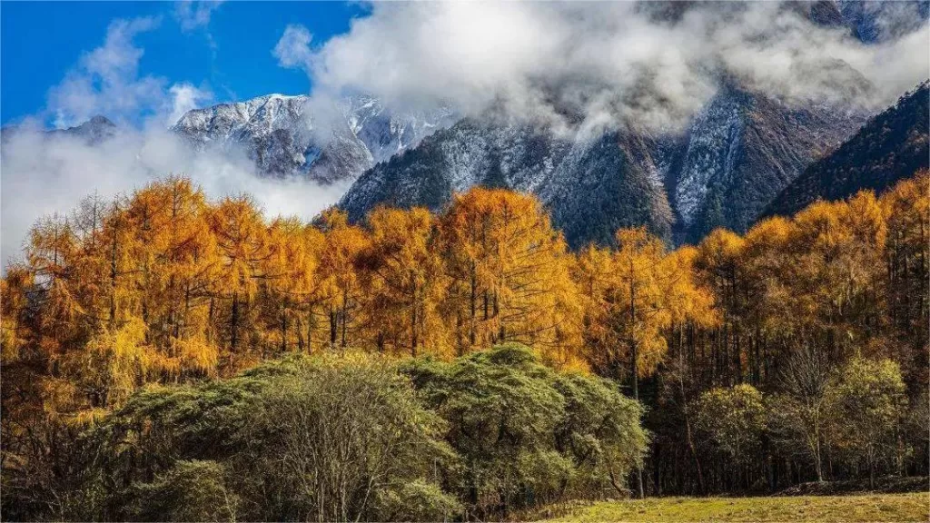 La mejor época para ver el monte Gongga