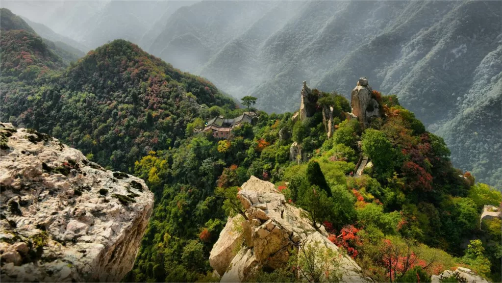 Cuihua Mountain, Nationaal Geopark in Xi'an - Kaartje, openingstijden, hoogtepunten en tips