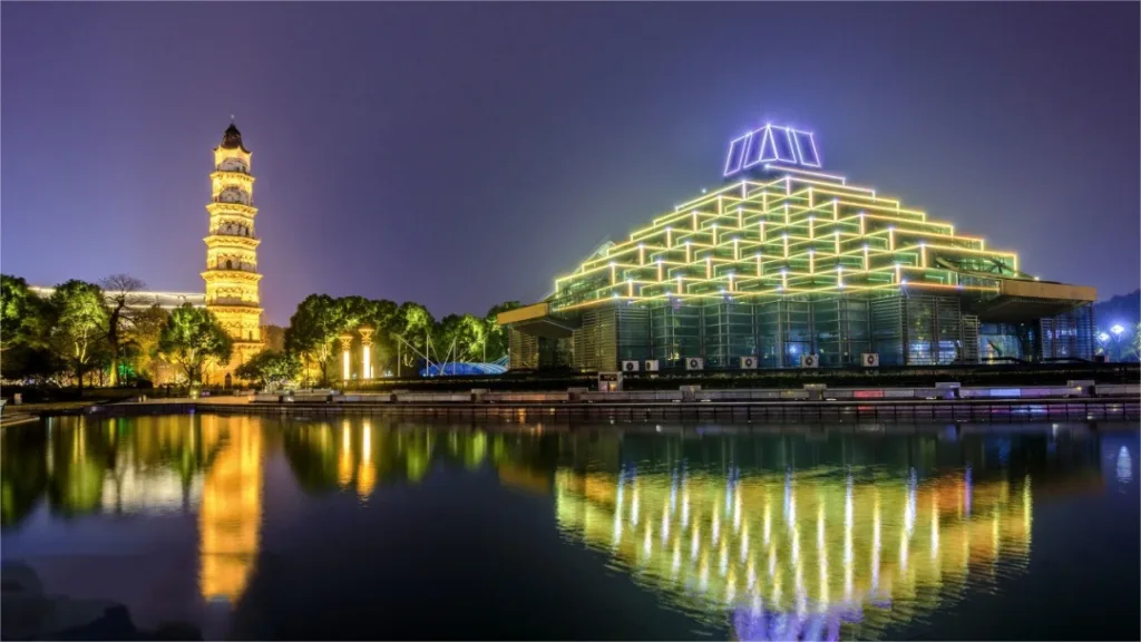 Pagode de Dashan, Shaoxing - Destaques e localização