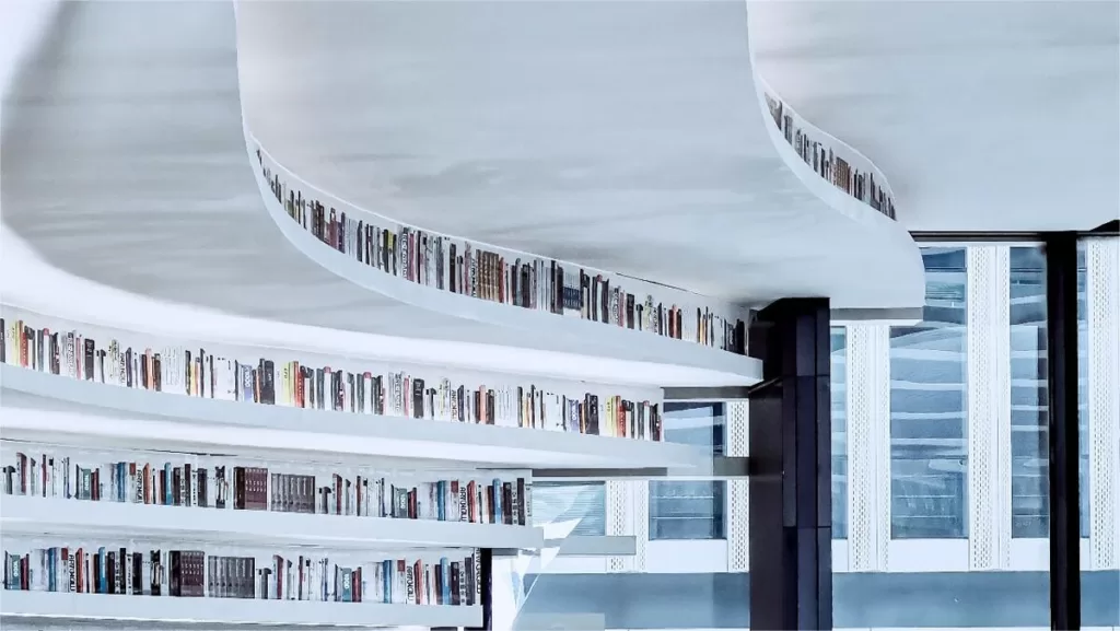 Detalles sobre la Biblioteca Tianjin Binhai