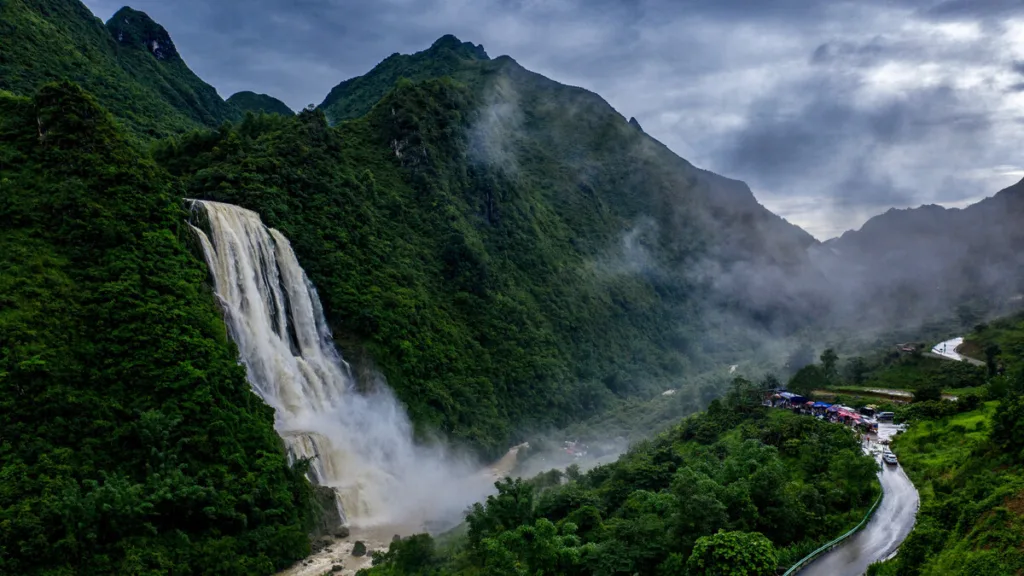 Cascata de Dishuitan - Bilhete, horário de funcionamento, localização e destaques