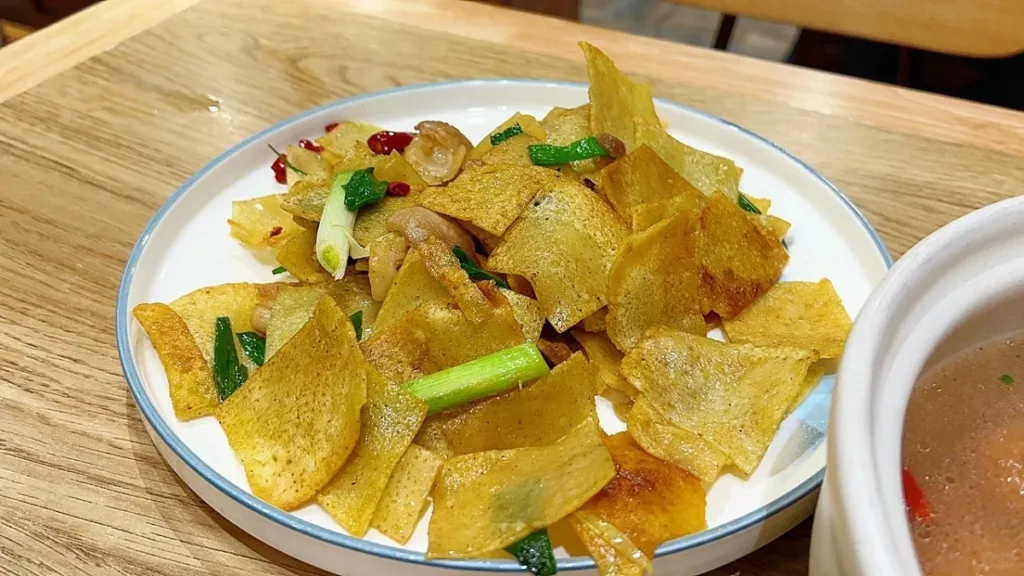 Fried Dousi – a local specialty in Hubei