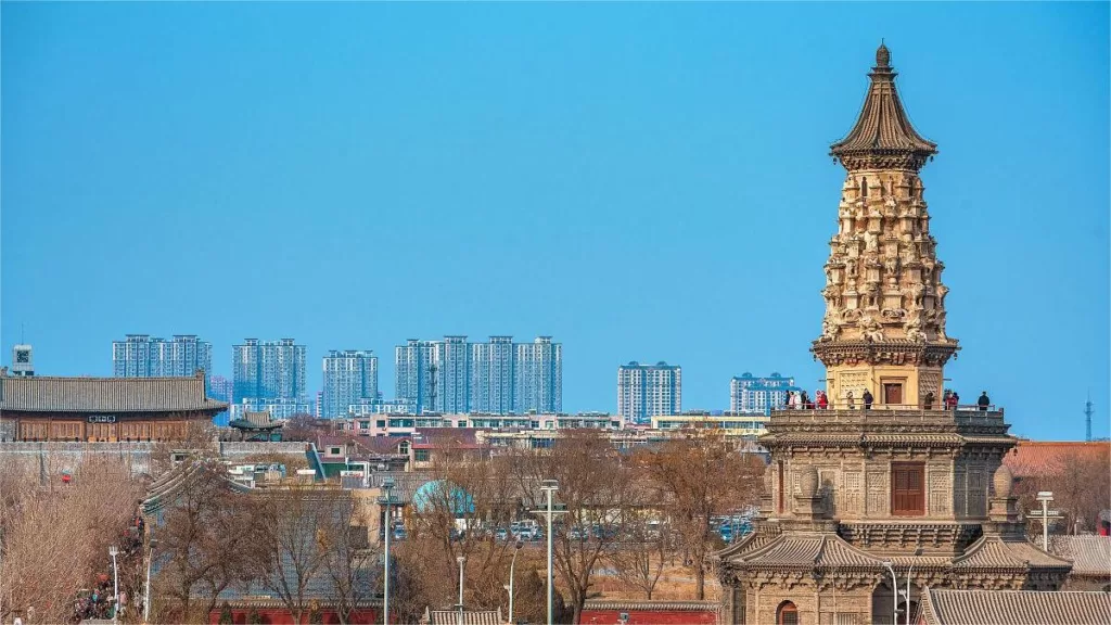 Pagoda Hua del Templo Guanghui - Precio de la entrada, horario de apertura, ubicación y puntos destacados