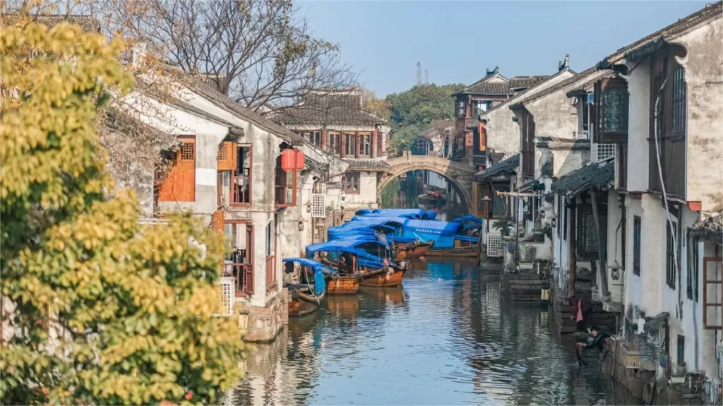 Como chegar a Zhouzhuang a partir de Xangai?