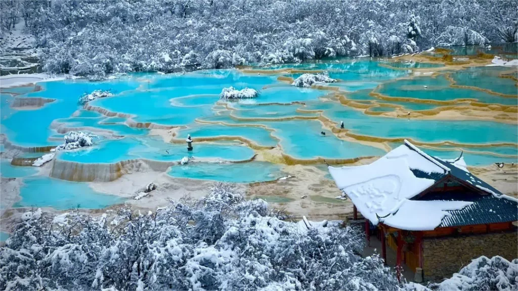 Área de interesse histórico e paisagístico de Huanglong - Preço dos bilhetes, horário de funcionamento, localização e destaques