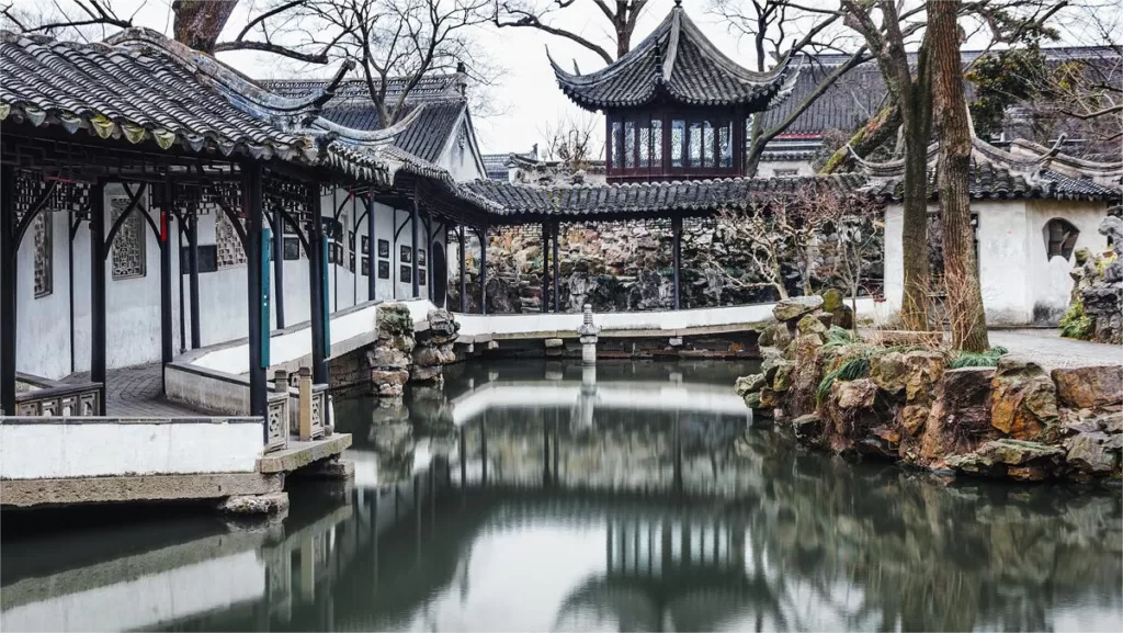 Interior Courtyard in the Humble Administrator’s Garden