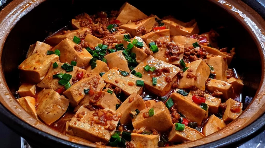 Mapo Tofu - Een pittig genot uit de Sichuan keuken