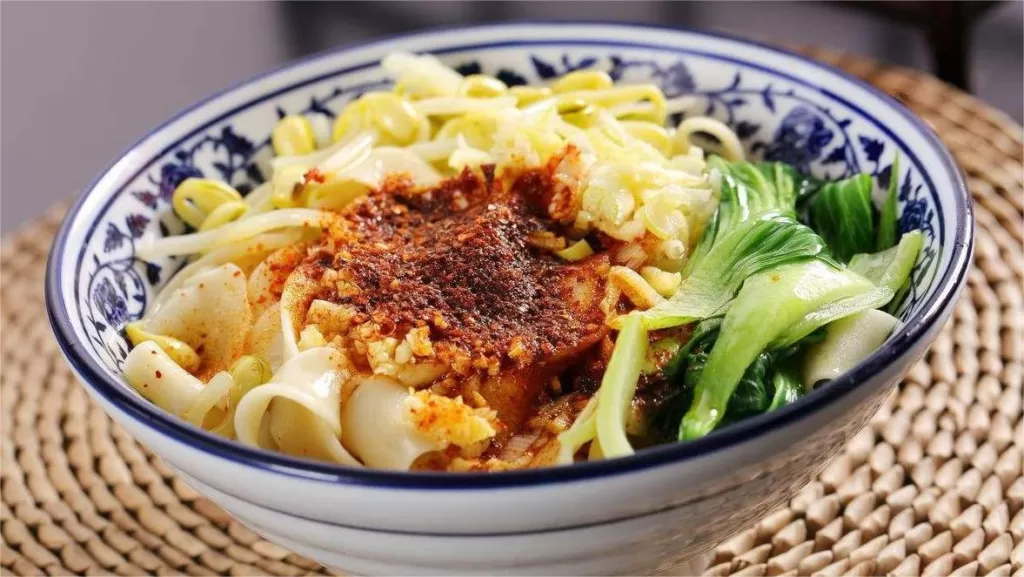 Noodles met olie - Xi'an Youpo Mian