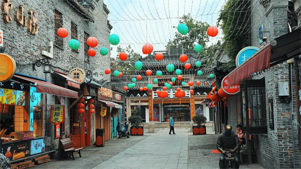 Pishi Street, Yangzhou - Lage, Geschichte und Highlights