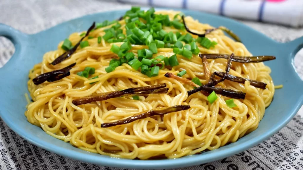 Scallion Oil Noodles – Shanghai Cong You Ban Mian