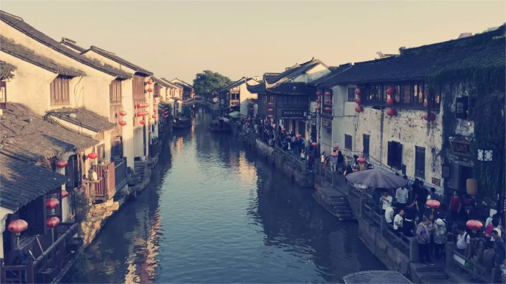 Shantang-Kanal, Suzhou - ein zeitloses Erbe der alten Wasserstraßen