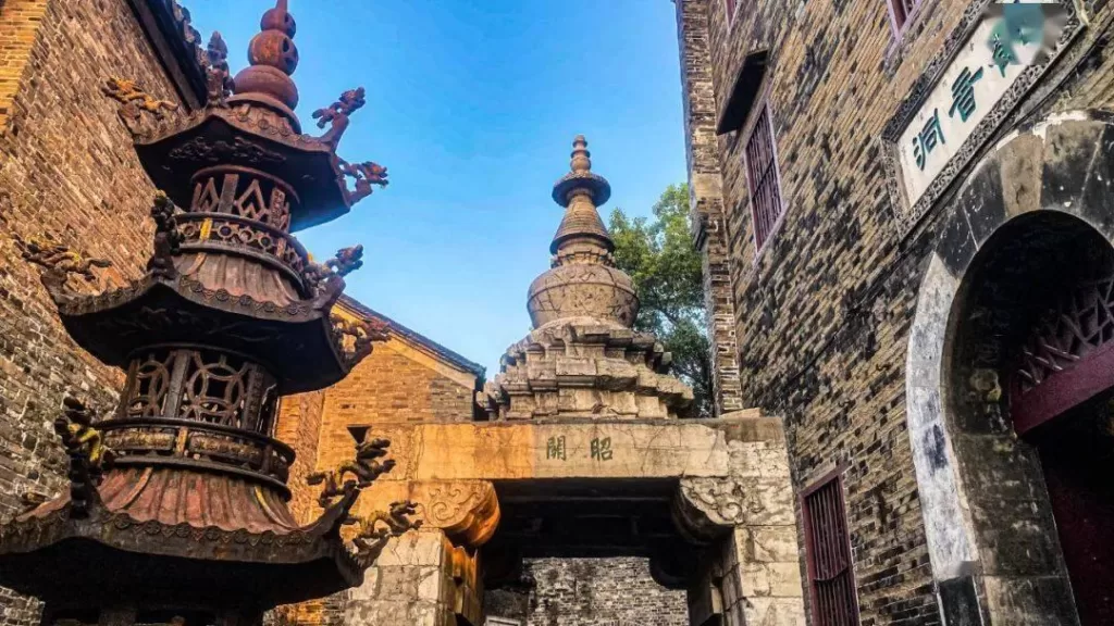 Pagode de Pedra de Shaoguan - Localização, Estrutura, Inscrição e Tesouros