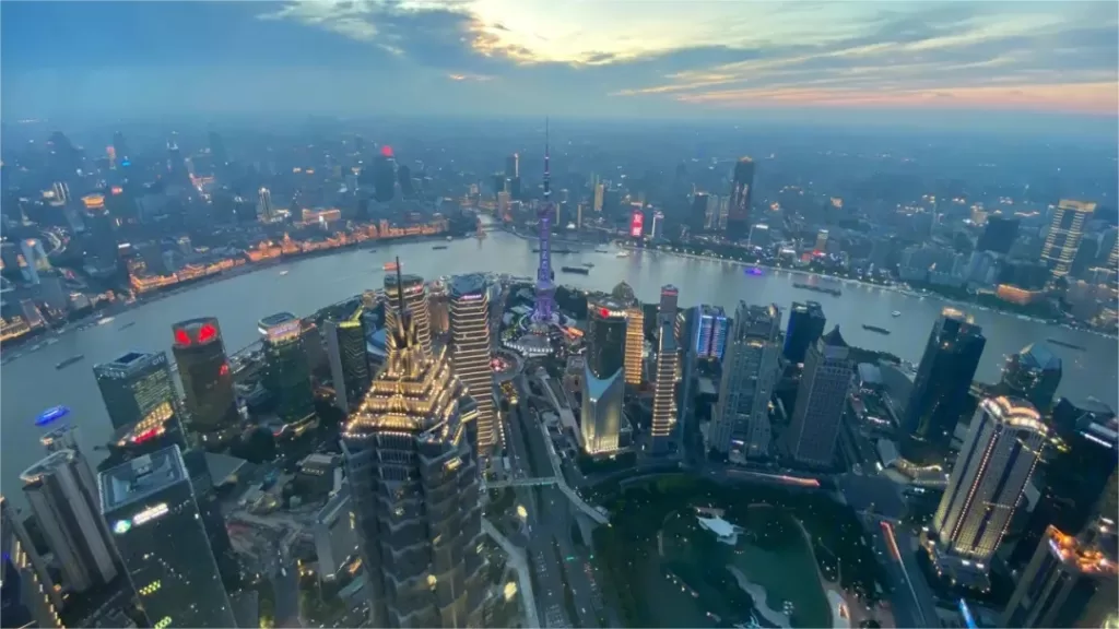 Cubierta de observación de la Torre de Shanghai