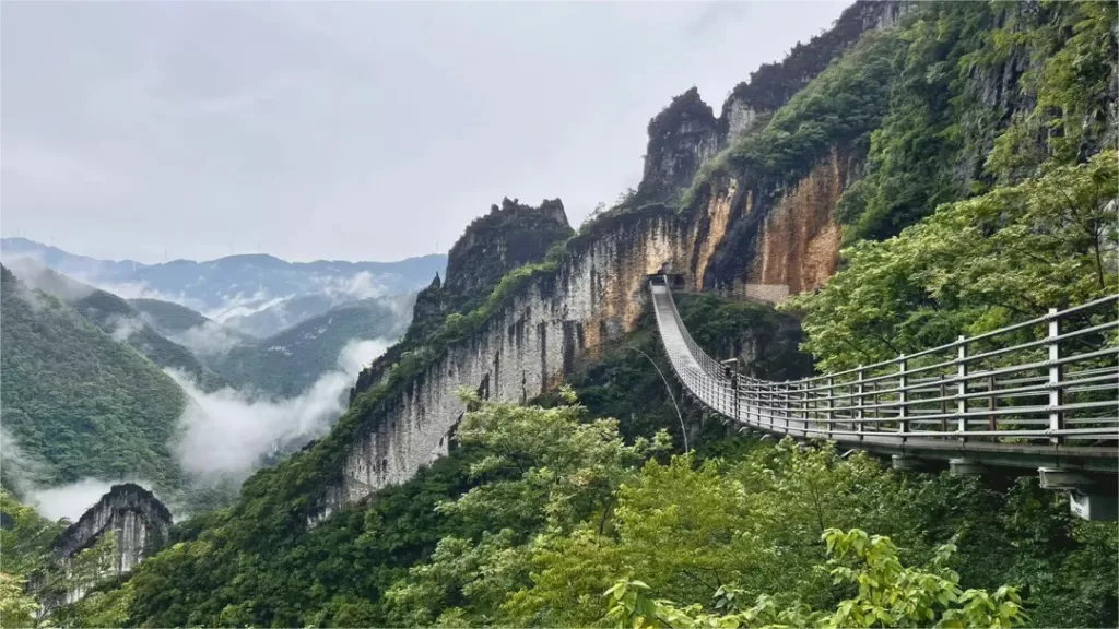 Wuling Mountain Great Rift Valley - Preço dos bilhetes, horário de funcionamento, transporte e destaques