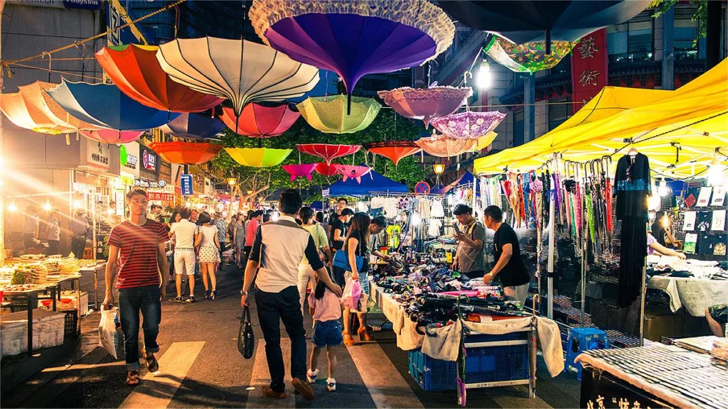 Marché nocturne de Wushan - Points forts et localisation