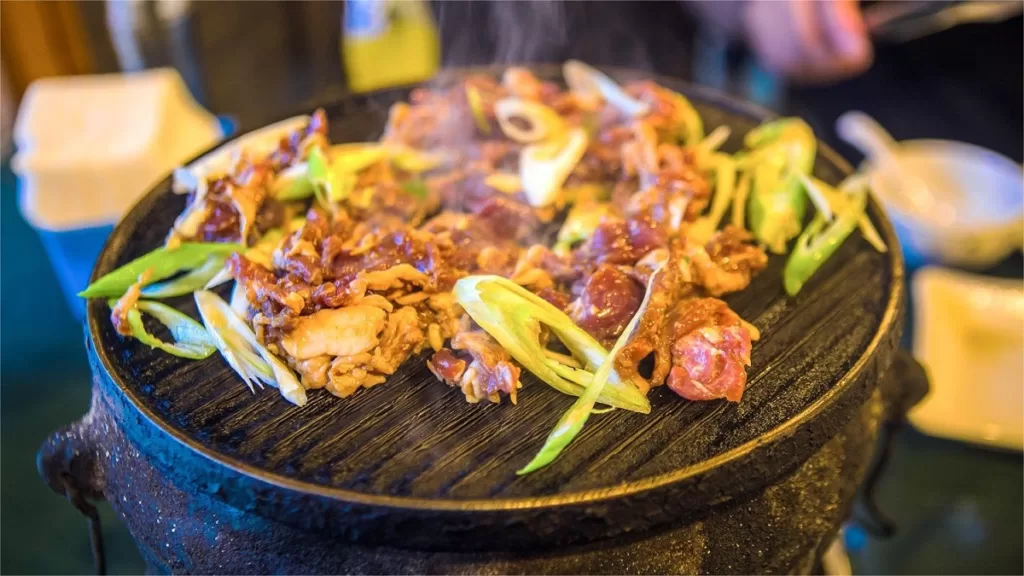 Beijing Barbeque – iron plate grilled lamb