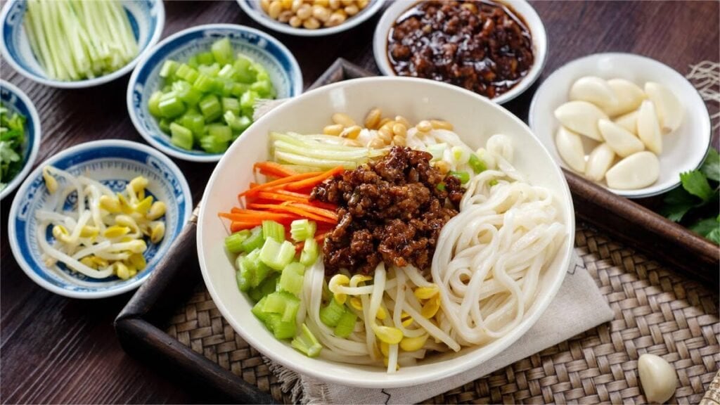 Zhajiang Noodles - wat het is, hoe te genieten, en beroemde restaurants in Beijing