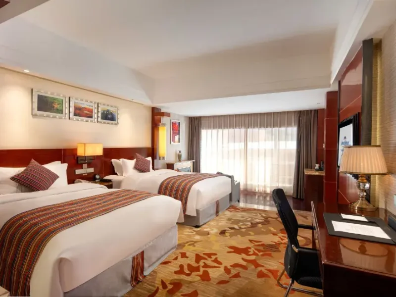 Deluxe Twin Room-Howard Johnson Tianyuan Resort Jiuzhaigou