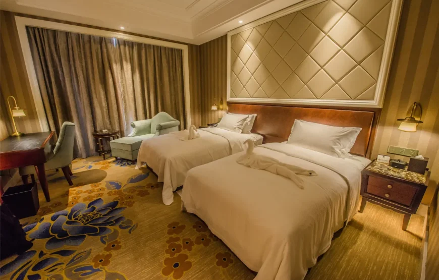 Superior Twin Room – (City View + Mini Refrigerator)