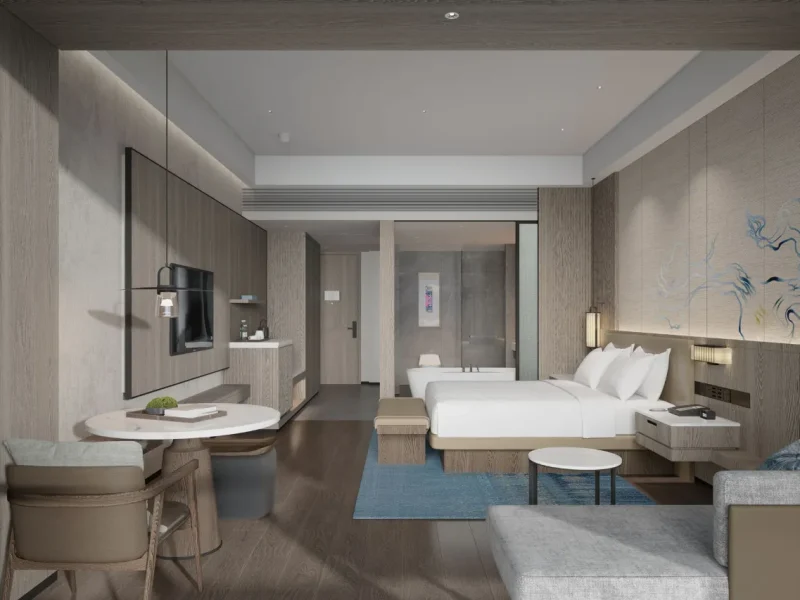 Executive King Bed Room with view-Jiuzhaigou Delta Hotel