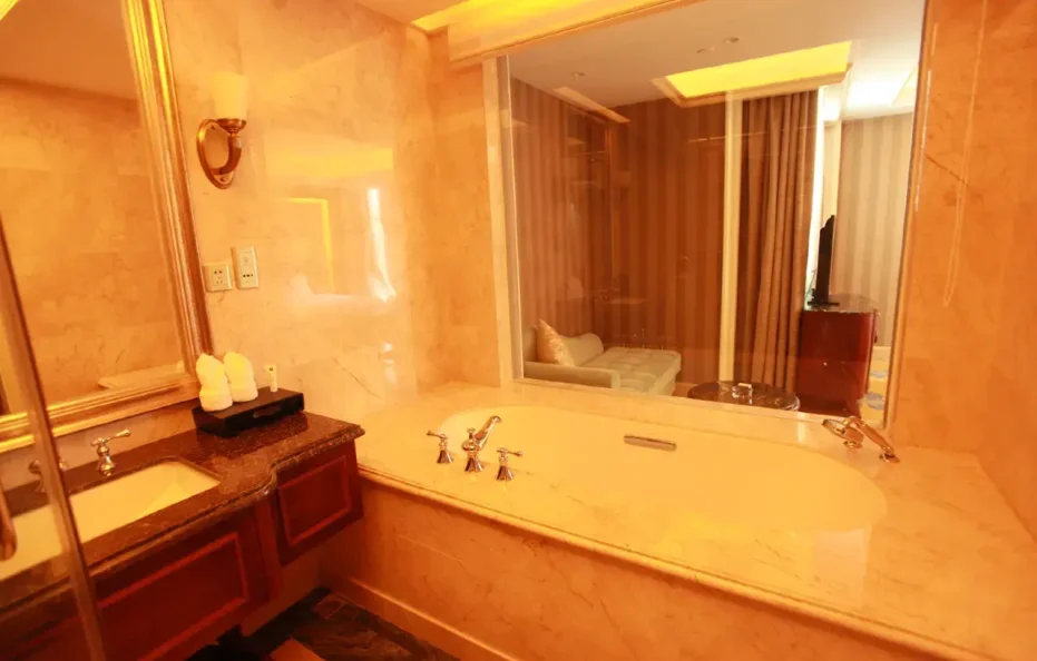Deluxe Suite – (City View + Small Refrigerator + Luxury Bathtub)