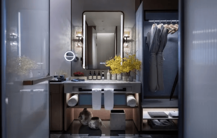 Elegant High Altitude Night View Twin Room-Elegant Hotel (Chengdu Wenshu Yuan Chunxi Road Branch)