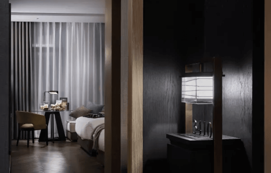 Elegant High Altitude Night View Twin Room-Elegant Hotel (Chengdu Wenshu Yuan Chunxi Road Branch)