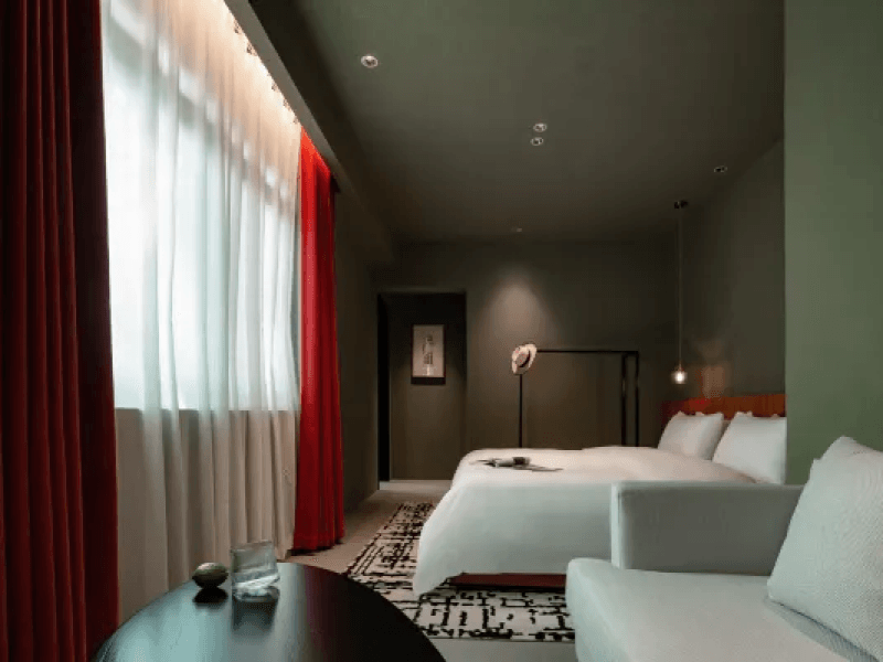 Deluxe King Room-Wangshanwang Sky Courtyard Designer Homestay (Dujiangyan Scenic Area Nanqiao Branch)