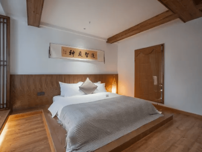 Tatami King Room-Puyuanshe Private Hot Spring Boutique Stay (Dujiangyan Scenic Area Nanqiao Branch)