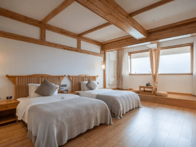 Adjacent River View Room-Puyuanshe Private Hot Spring Boutique Stay (Dujiangyan Scenic Area Nanqiao Branch)