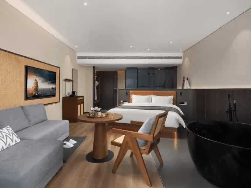 270° Terrace View King Room-Huazhu Yue Qingcheng Hot Spring Hotel (Dujiangyan Sunac Resort)