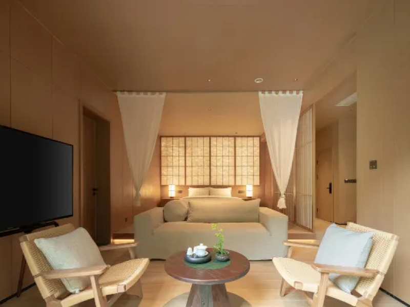 Courtyard Private Hot Spring Suite-Qingchengshan Su Xiangu Hotel