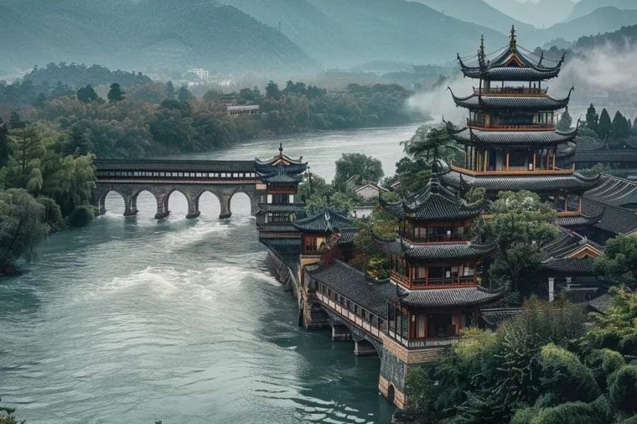 2 Days Private Dujiangyan and Panda Keeper Tour