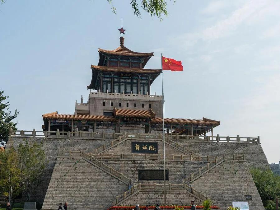 Liberation-Memorial-Pavilion-in-Jinan-Huancheng-Park-jpg Liberation-Memorial-Pavilion-in-Jinan-Huancheng-Park-jpg
