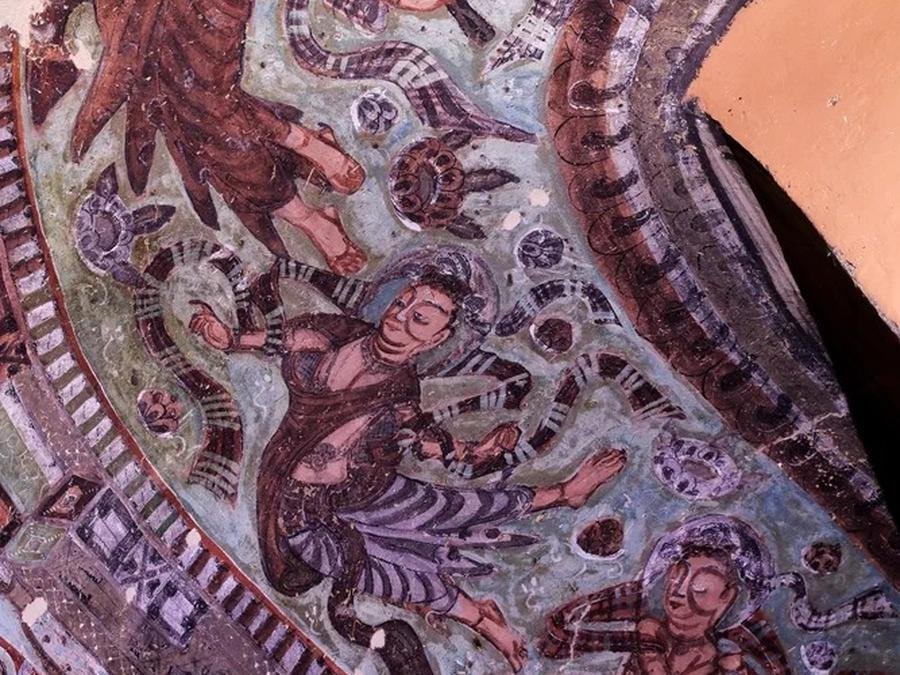 Marici-Heavenly-Figure-in-wenshu-mountain-grottoes Marici-Heavenly-Figure-in-wenshu-mountain-grottoes