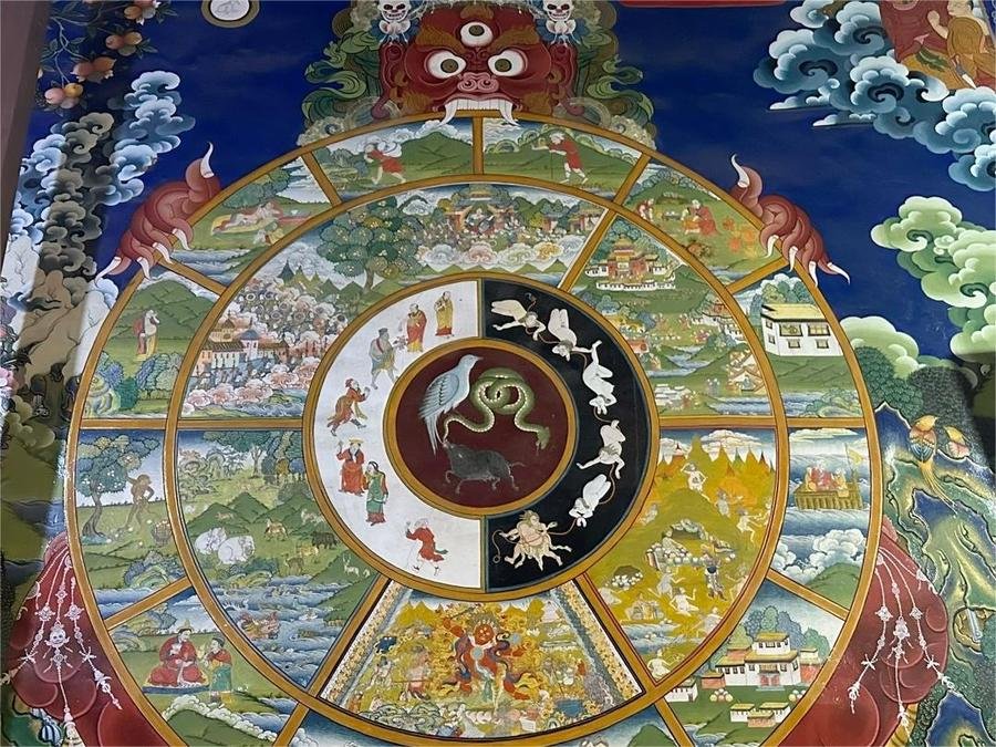The-Wheel-of-Reincarnation-in-yonghe-lama-temple The-Wheel-of-Reincarnation-in-yonghe-lama-temple