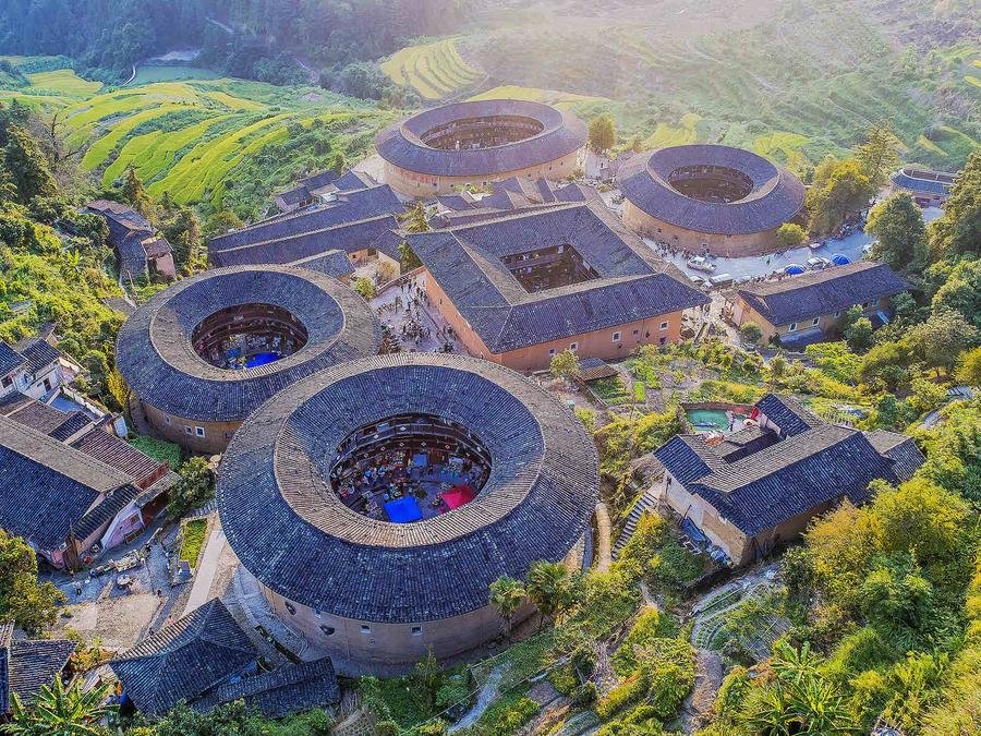Tianluokeng-Tulou-Cluster-in-nanjing-tulou Tianluokeng-Tulou-Cluster-in-nanjing-tulou