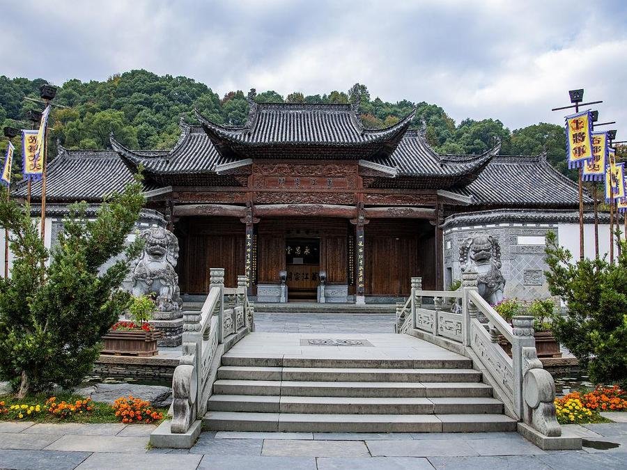 Xiaojiang-Clan-Ancestral-Hall-in-jiangwan-scenic-area Xiaojiang-Clan-Ancestral-Hall-in-jiangwan-scenic-area