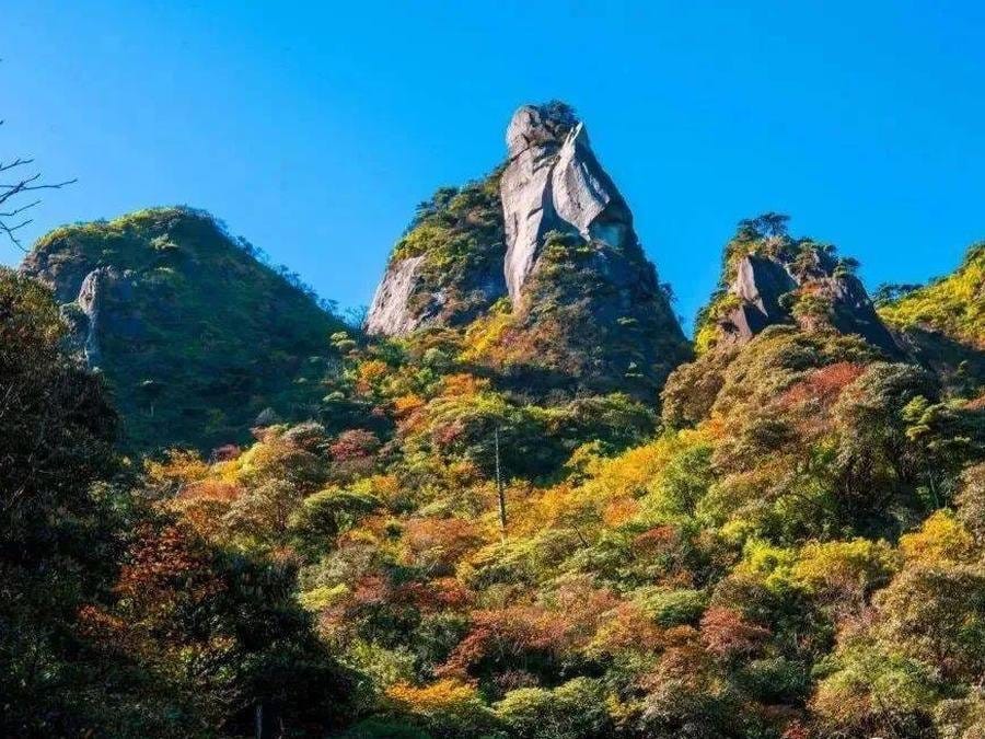 Xihua-Terrace-scenic-area-in-sanqing-mountain Xihua-Terrace-scenic-area-in-sanqing-mountain