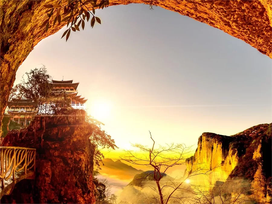 breathtaking-sunset-in-jinfo-mountain-jpeg breathtaking-sunset-in-jinfo-mountain-jpeg