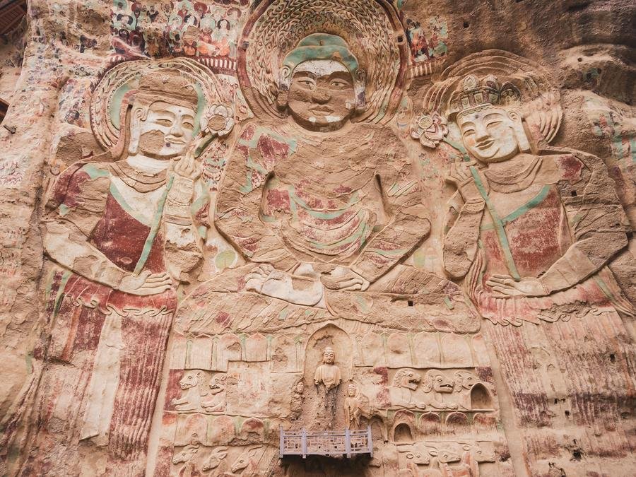 lashao-temple-in-water-curtain-cave-grottoes lashao-temple-in-water-curtain-cave-grottoes