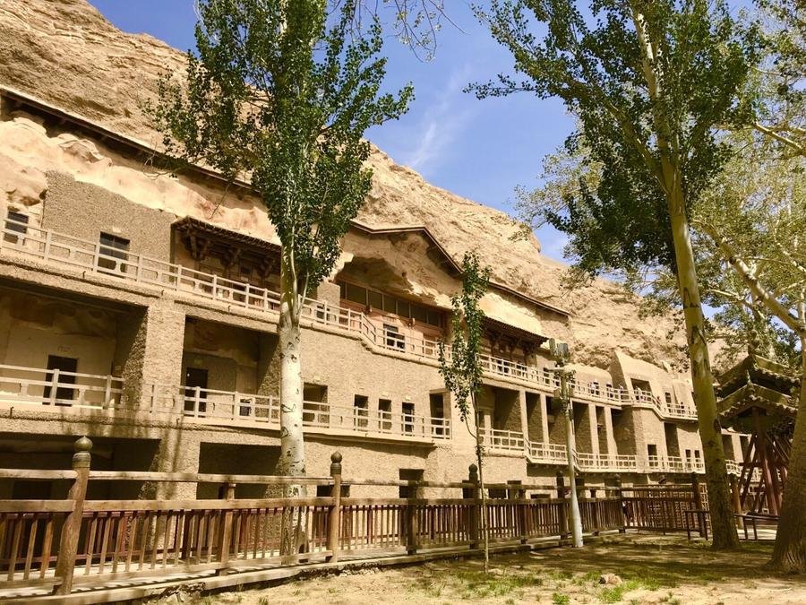 library-cave-in-mogao-caves library-cave-in-mogao-caves