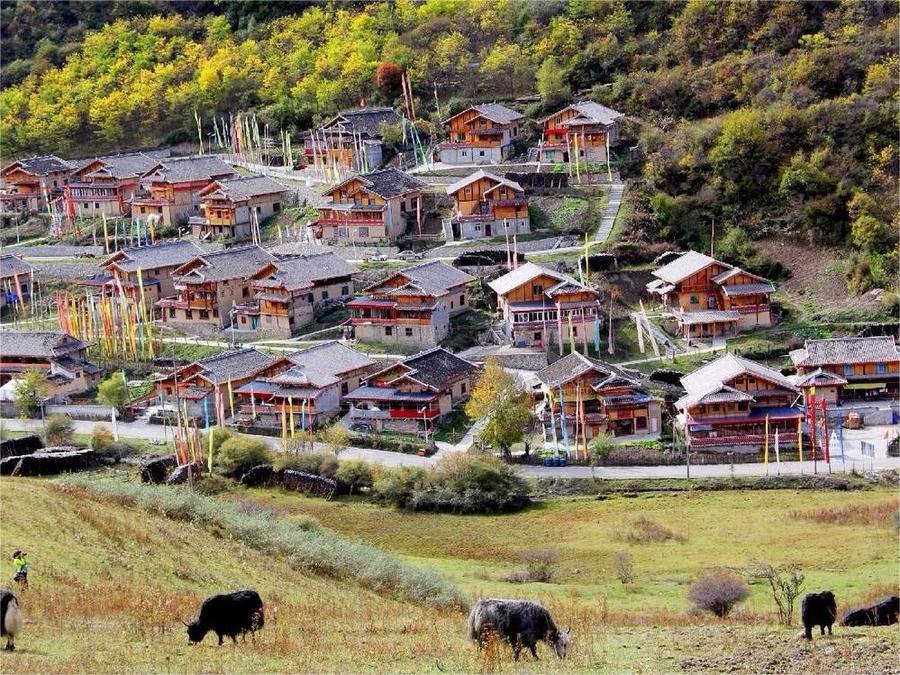 shuzheng-village-in-jiuzhai-valley shuzheng-village-in-jiuzhai-valley